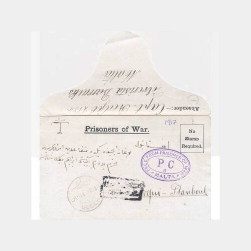 1920 Malta Sürgünü 2184 Nolu Üyesi Mektubu-2