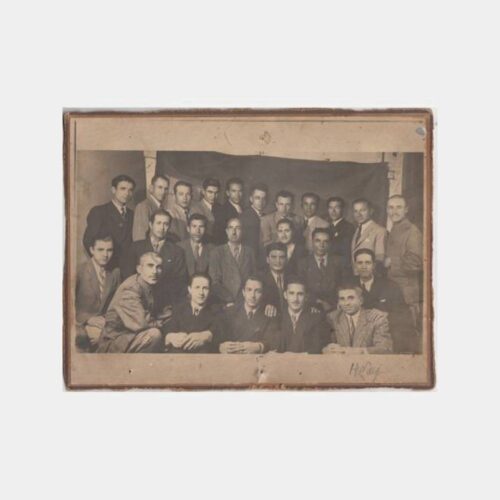 1940 Eskişehir Tayyare Fabrikası Uçak Personel Fotoğraf