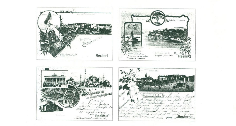 Taş Baskılı Kartpostal