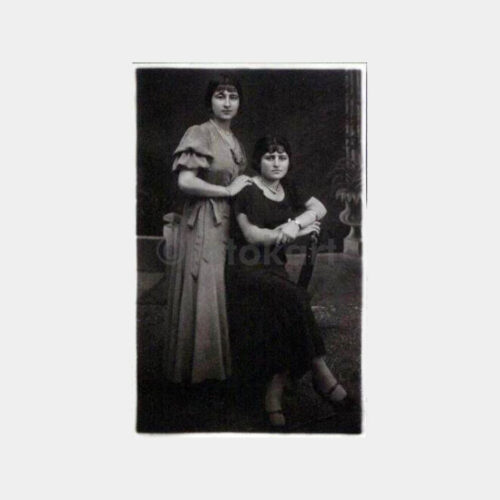 İki Kadın Stüdyo Fotoğraf