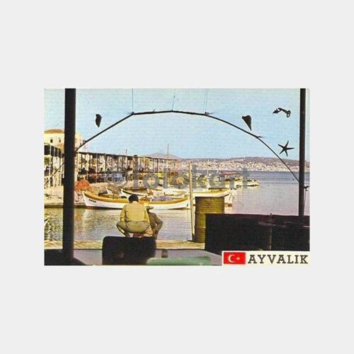 Ayvalık Cunda Adası Kartpostal