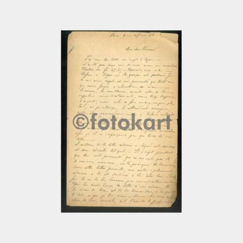 1888 Constantinople Fransızca Mektuplar - Görsel 2
