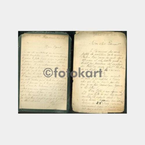 1888 Constantinople Fransızca Mektuplar - Görsel 3