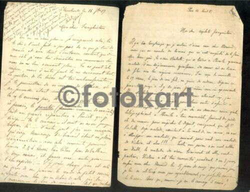 1888 Constantinople Fransızca Mektuplar - Görsel 5