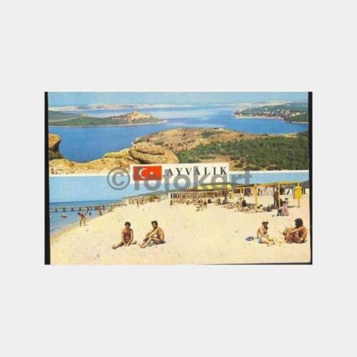 Ayvalık Sarımsaklı Plaj ve Şeytan Sofrası Kartpostal