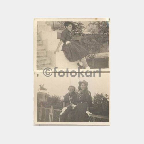 1934 Dokuz Eylül İzmir İzcilik Hatırası 2 Fotoğraf