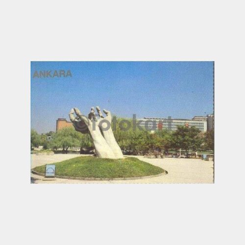 Ankara Abdi İpekçi Parkı Kartpostal