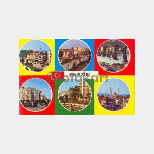 Adapazarı 6 Görünüm Kartpostal