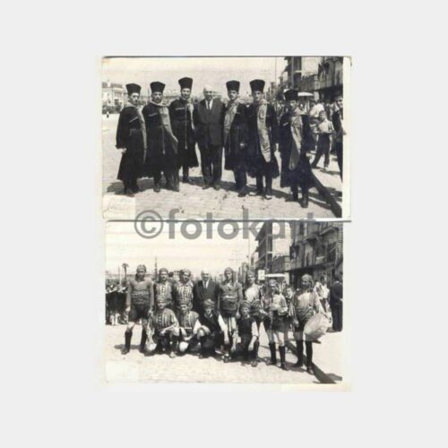 1966 Adapazarı Folklor Giysili Ekipler Fotoğraf