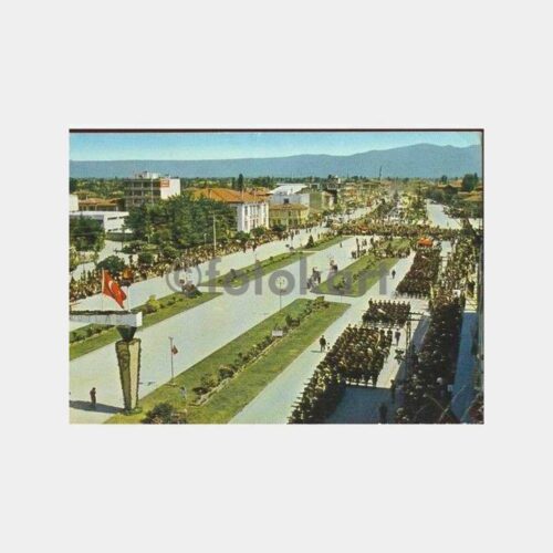 1965 Adapazarı Resmi Geçit Damgalı Kartpostal