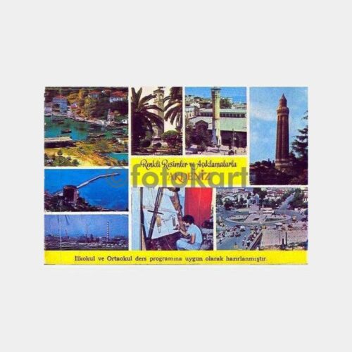Akdeniz Şehirleri Kartpostal Kitapçığı
