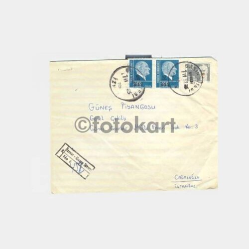 1982 Ata Posta Pullu ve Damgalı Zarflar-8