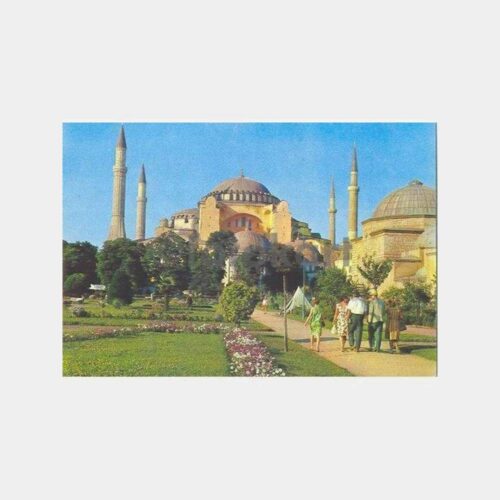 İstanbul Ayasofya Camii Kartpostal