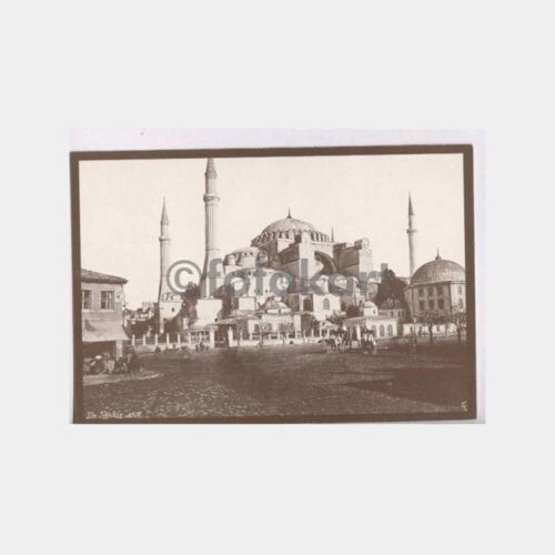 Ayasofya Yeni Basım Berggren Kartpostal
