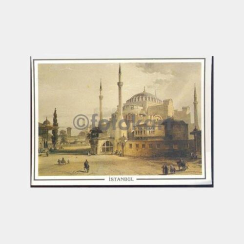 Ayasofya Tablo Kartpostal