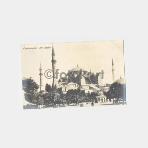 Ayasofya Eski İstanbul Kartpostal