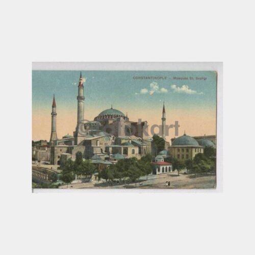 Ayasofya Genel Görünüş İtalyan Baskı Kartpostal
