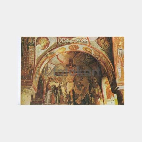 Ayasofya Mozaik Fresk Görünüş Kartpostal