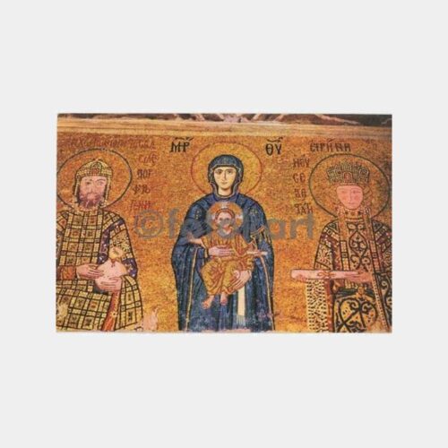 Ayasofya Müzesi Mozaikleri Görünüş Kartpostal