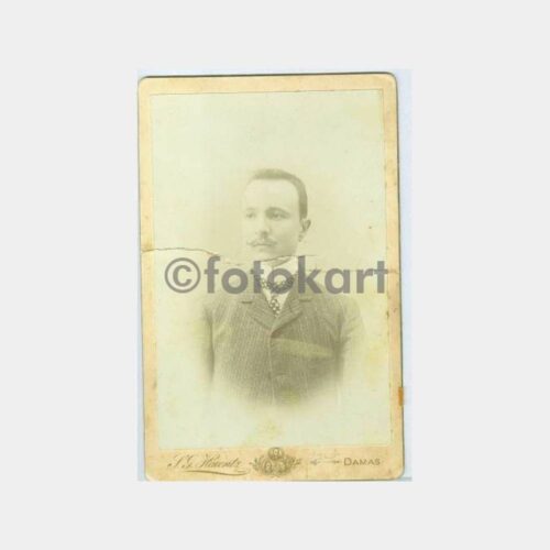 1900 Şam Foto Harentz Kabinet Bay Fotoğraf