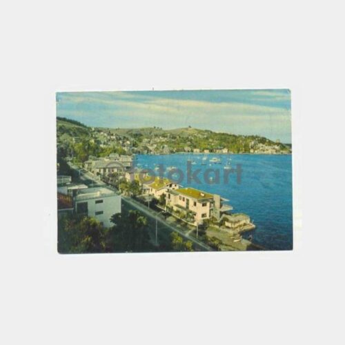 İstanbul Boğaziçi Bebek Sahil Kartpostal
