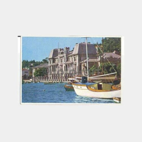 Boğaziçi Bebek Koyu Hidiv Yalısı Kartpostal
