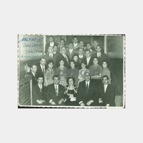 1959 Taksim Beyoğlu Spor Kulübü Heyeti Fotoğraf