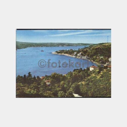 Boğaziçi Bebek Sahili Görünüş Kartpostal