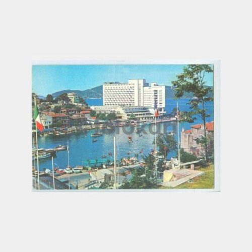 İstanbul Boğaziçi Tarabya Görünüş Kartpostal