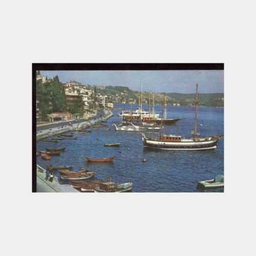 Boğaziçi Bebek Koyu Görünüş Kartpostal