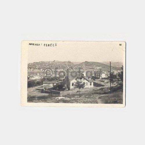 1930 Ankara Cebeci Evleri Nadir Fotokart
