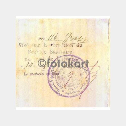 1925 Dedeağaç Konsolosluk Aile Belgesi - Görsel 3