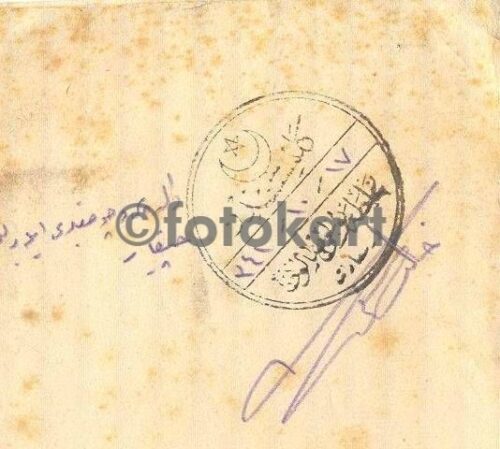 1925 Dedeağaç Konsolosluk Aile Belgesi - Görsel 2
