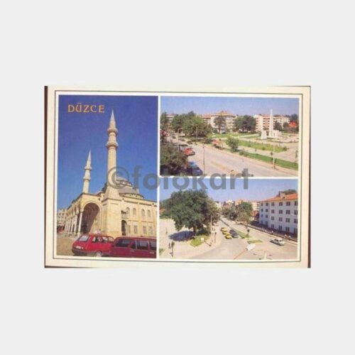 Düzce Şehirden 3 Görünüş Kartpostal