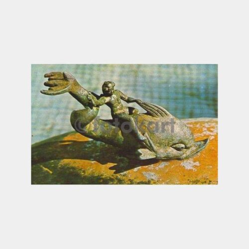 Efes Yunus Balığı ve Eros Kartpostal