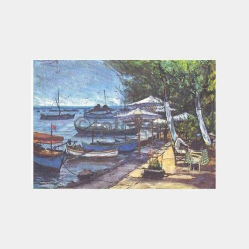Erdek Kıyı Gazinosu Tablo Kartpostal