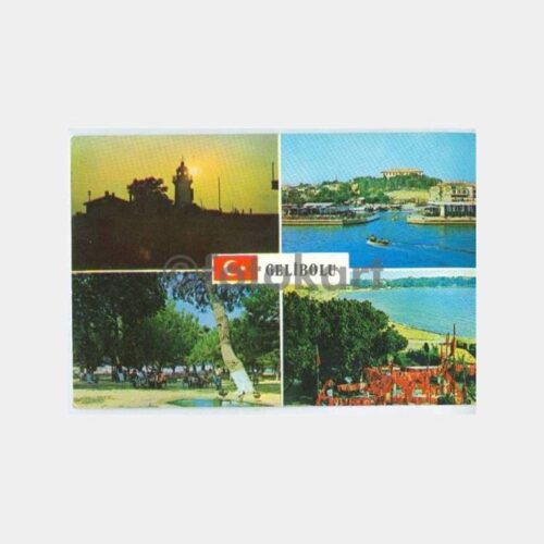 Gelibolu 4 Görünüş Kartpostal