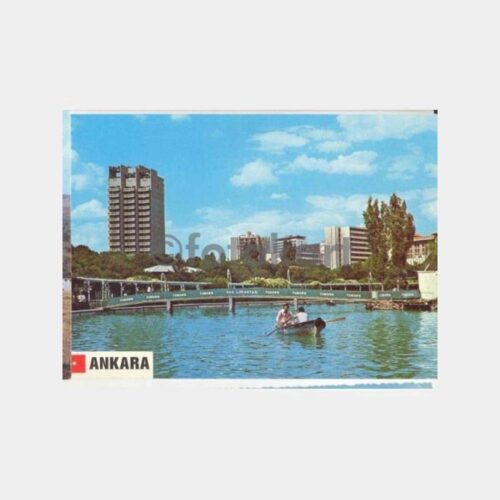 Ankara Gençlik Parkı Görünüş Kartpostal