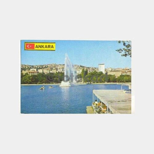 Ankara Gençlik Parkı Görünüş Kartpostal