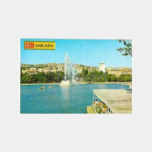 Ankara Gençlik Parkı Görünüş Kartpostal