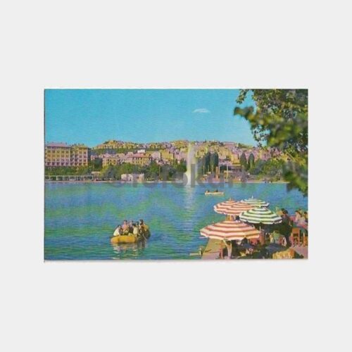 Ankara Gençlik Parkı Havuzu Kartpostal