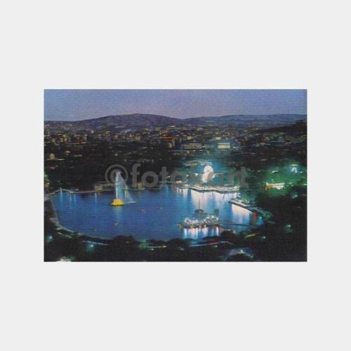 Ankara Gençlik Parkı Gece Görünüm Kartpostal