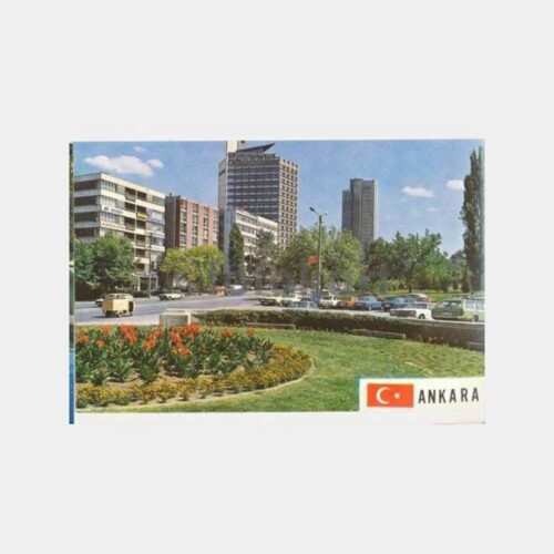 Ankara T. İş Bankası Gökdelen Görünüş Kartpostal
