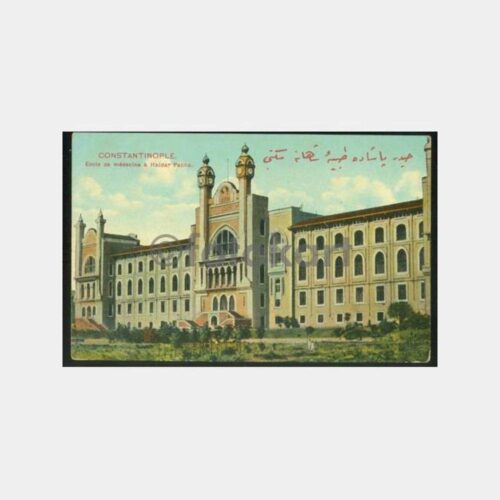 1910 Haydarpaşa Tıp Okulu Kartpostal