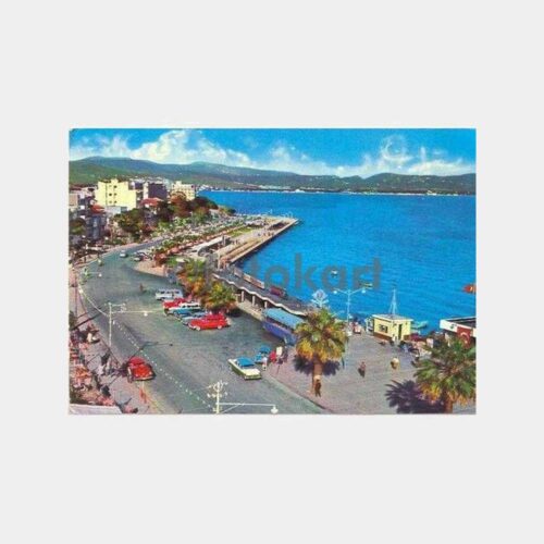 İzmir Karşıyaka Genel Görünüm Kartpostal