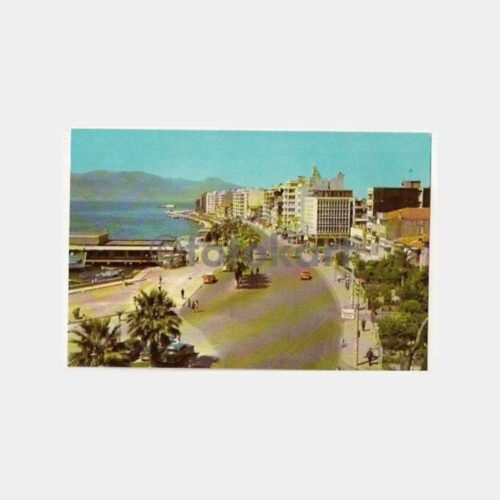 İzmir Karşıyaka Bella Color Kartpostal