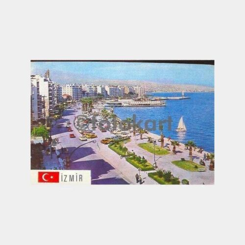 İzmir Karşıyaka Görünüş Kartpostal