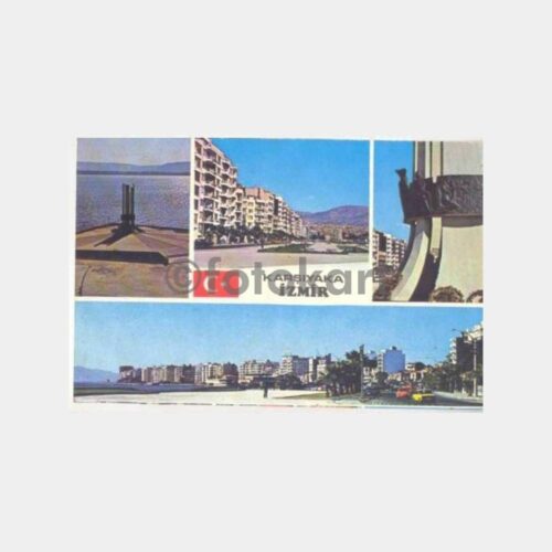 İzmir Karşıyaka 4 Görünüş Kartpostal