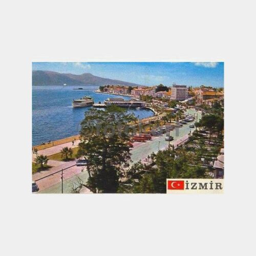 İzmir Karşıyaka Genel Görünüm Kartpostal