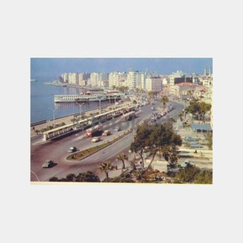 İzmir Karşıyaka Görünüş Kartpostal